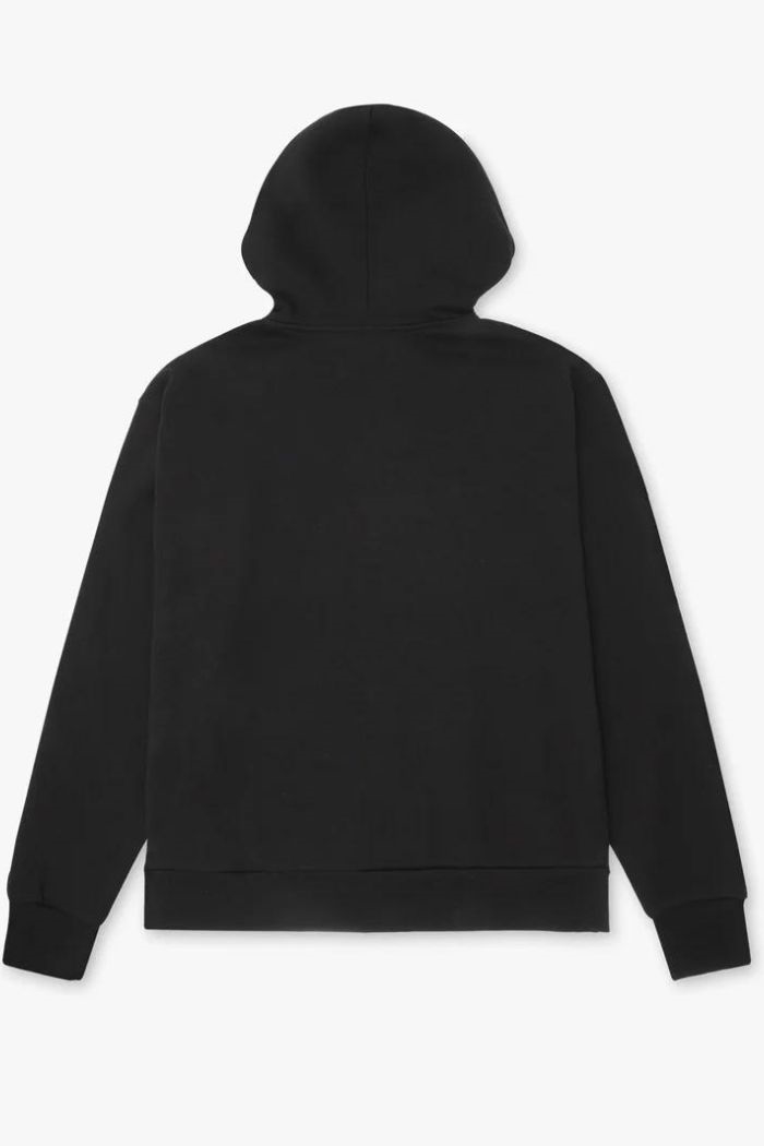 7 Days Active, Organic Regular Hoodie, Black